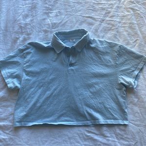 Sunday Best cropped Polo Tee